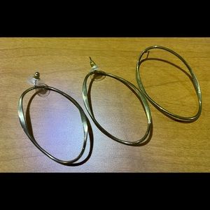 Noonday Gold Hoop Earrings + 1